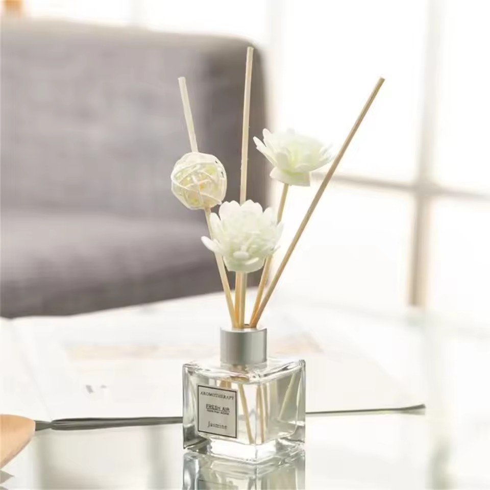 Perfume Fragrance For Room - Kirschblüten-Rosenduft, feuerlose Aromatherapie, Raumdekoration, Heimduft-Diffusor, frisches