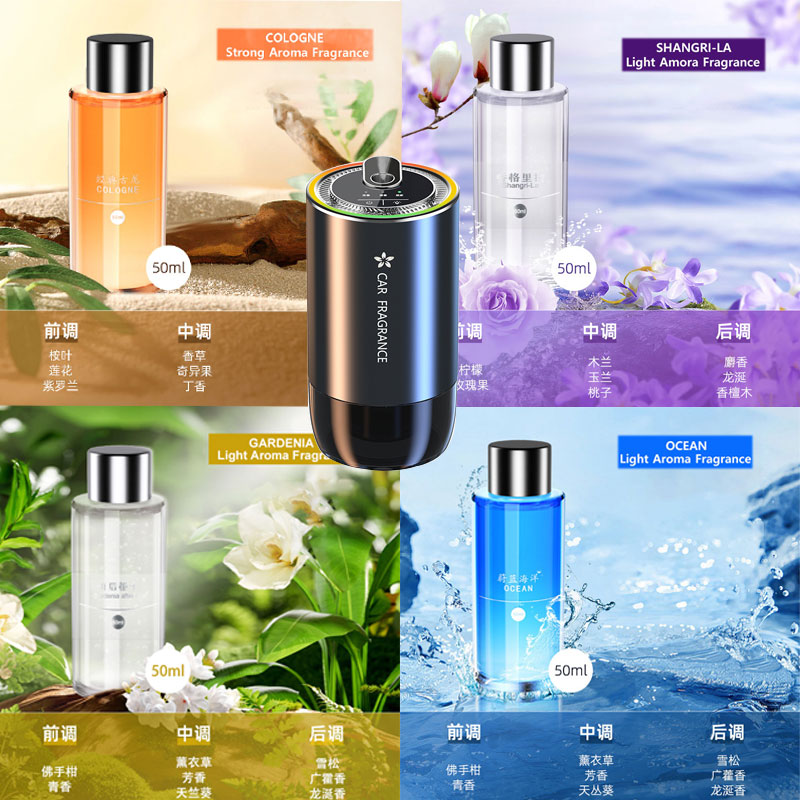 Perfume Gardenia Fragrance - 50ml Nachfüll-Duft für Auto-Lufterfrischer Spezieller Parfüm-Diffusor