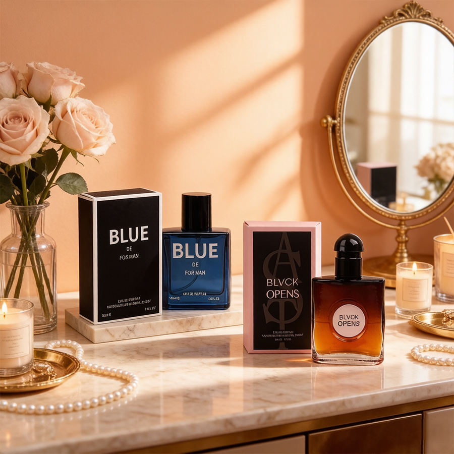 Blaues Parfüm für Männer und F – Perfume Fragrance Blue Bewertung und Preis