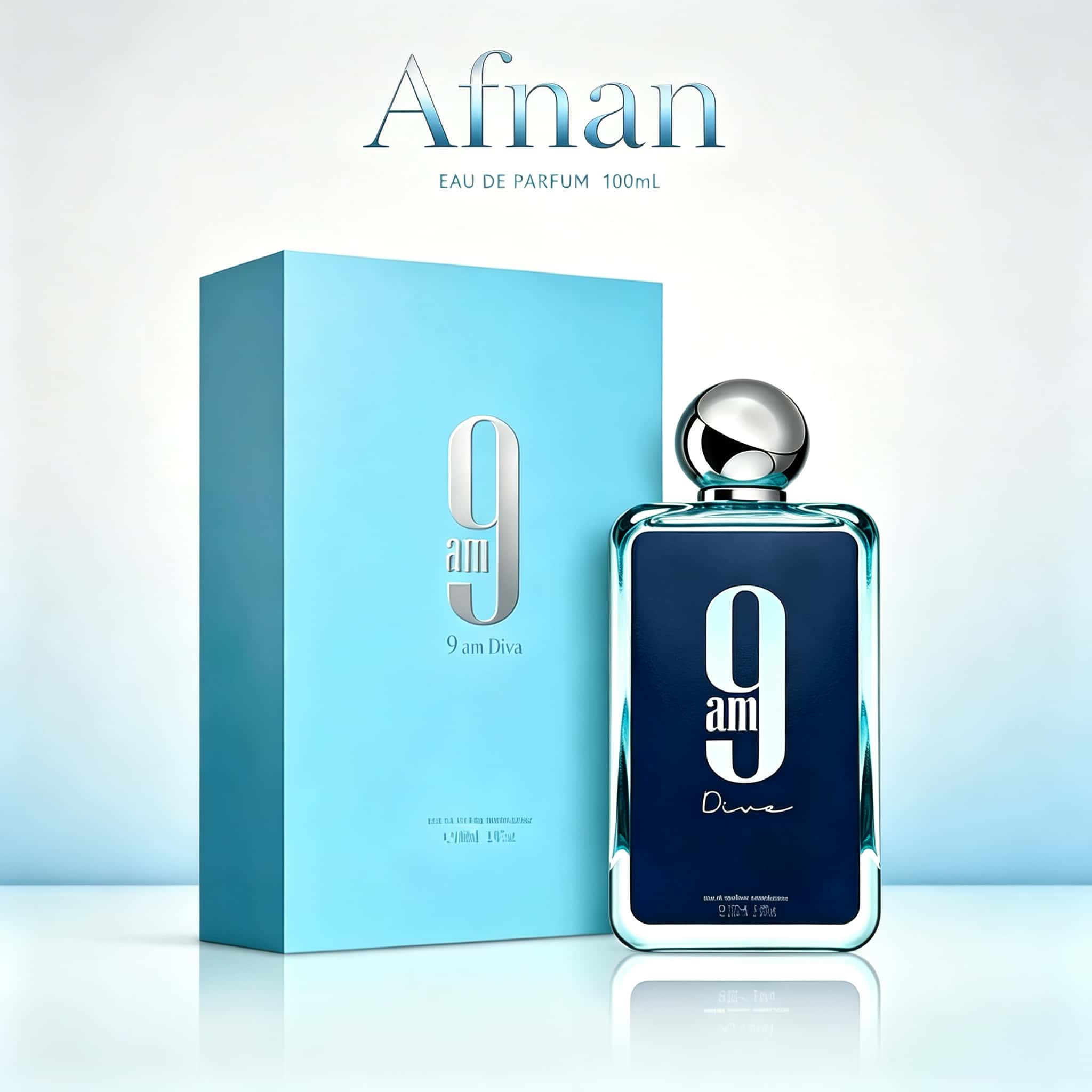 Afnan 9am Diva EDP 100ml Unise – Perfume Fragrance Blue Bewertung und Preis
