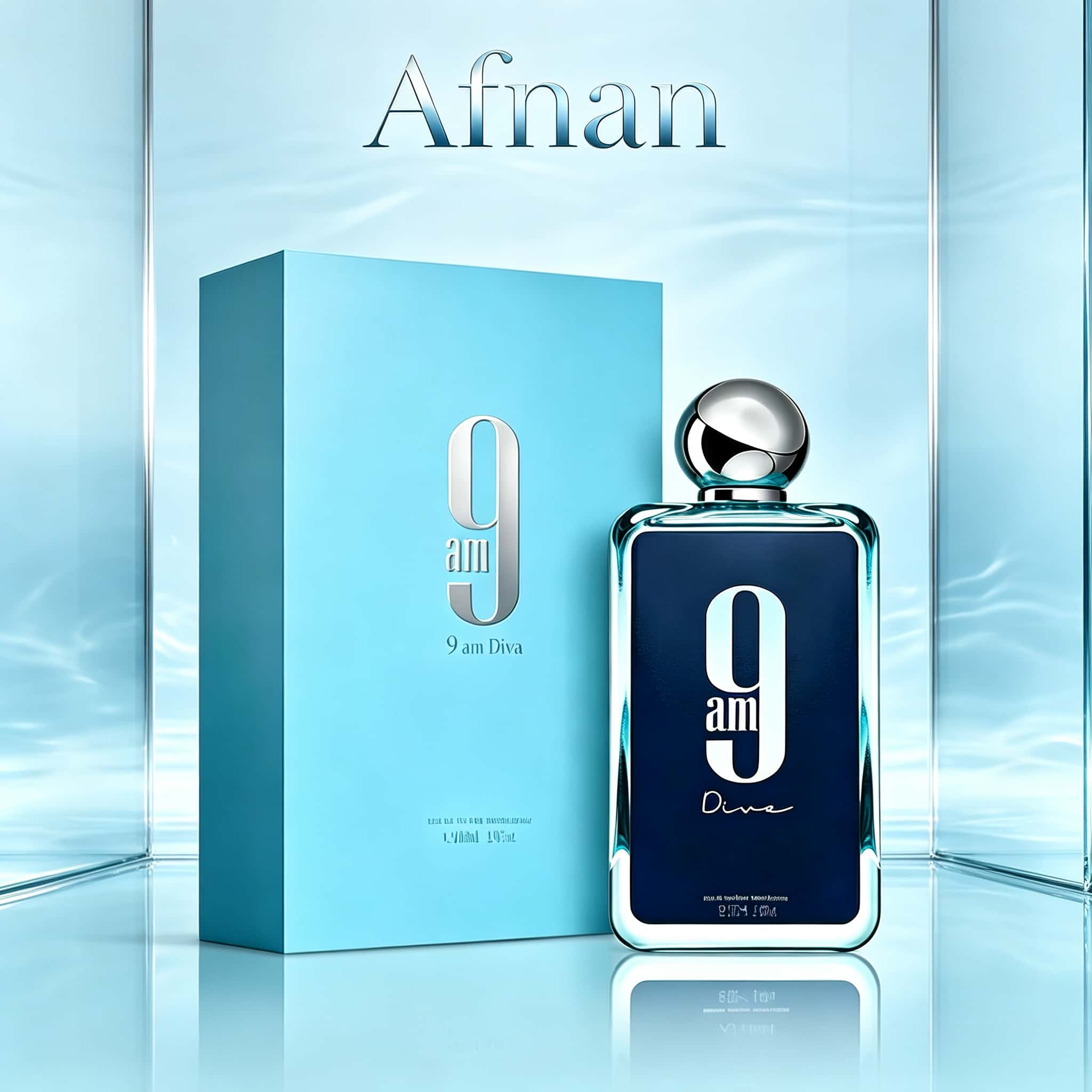 Afnan 9am Diva EDP 100ml Unise – Perfume Fragrance Blue Bewertung und Preis